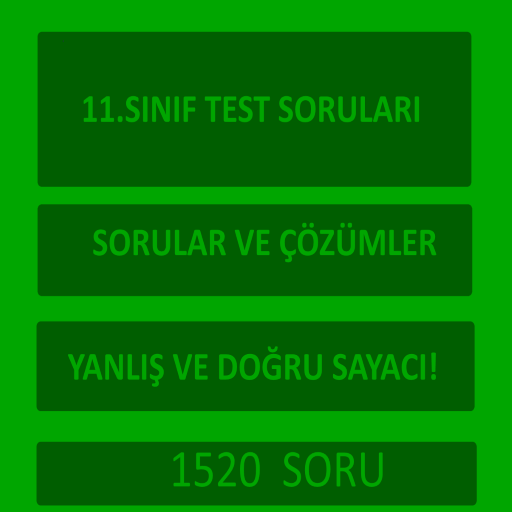 11.Sınıf Tüm Dersler Test Çöz