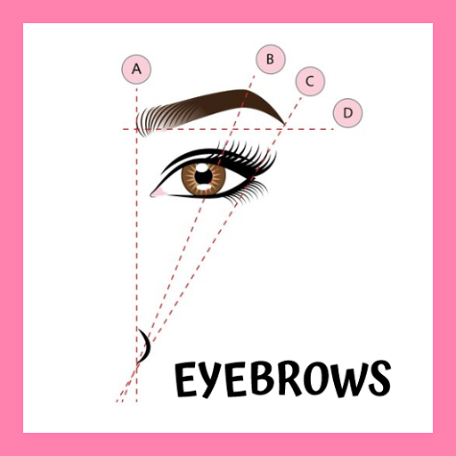 Design perfect eyebrows for women