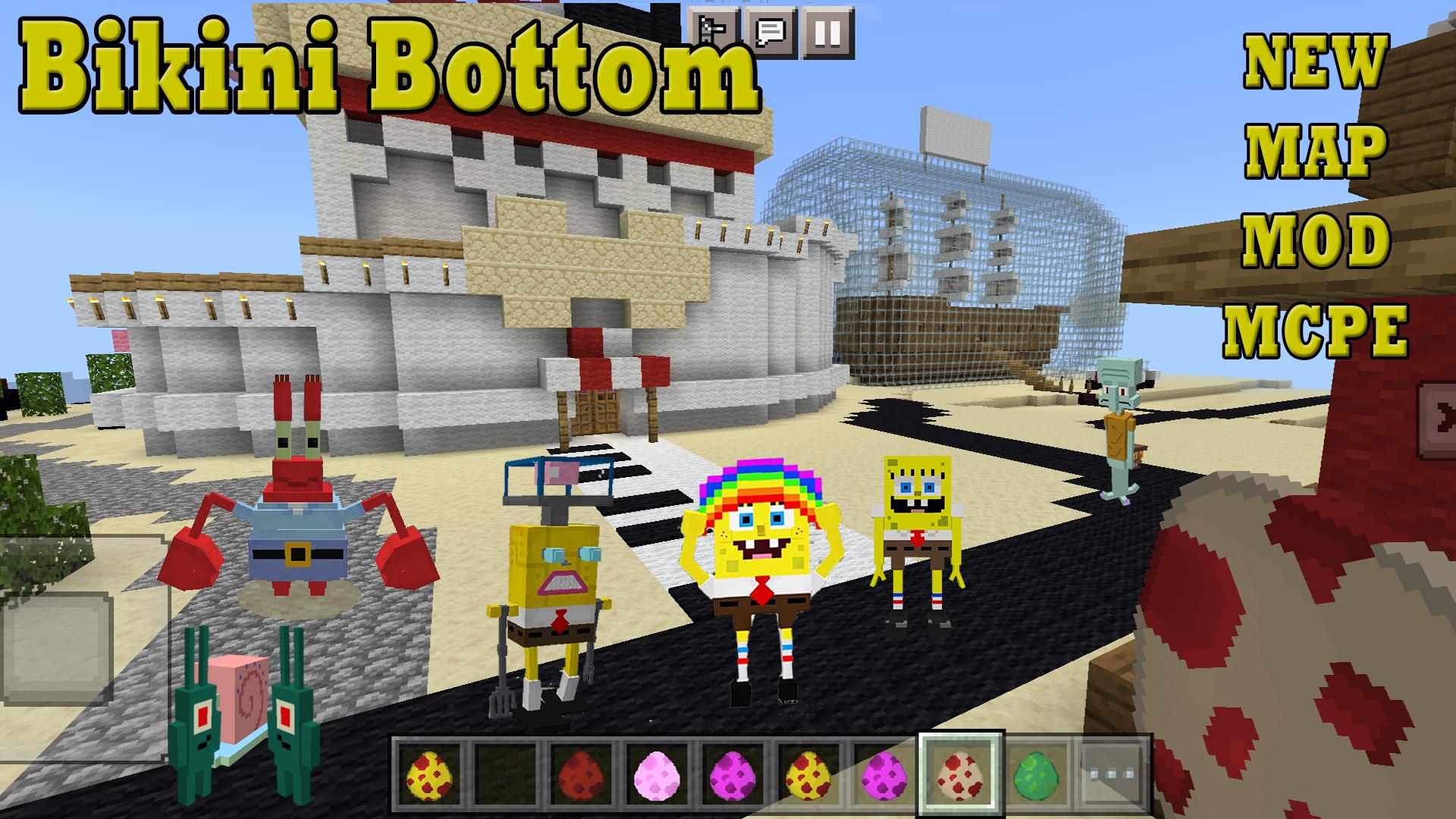 Download Mod SpongeBob for Minecraft PE android on PC