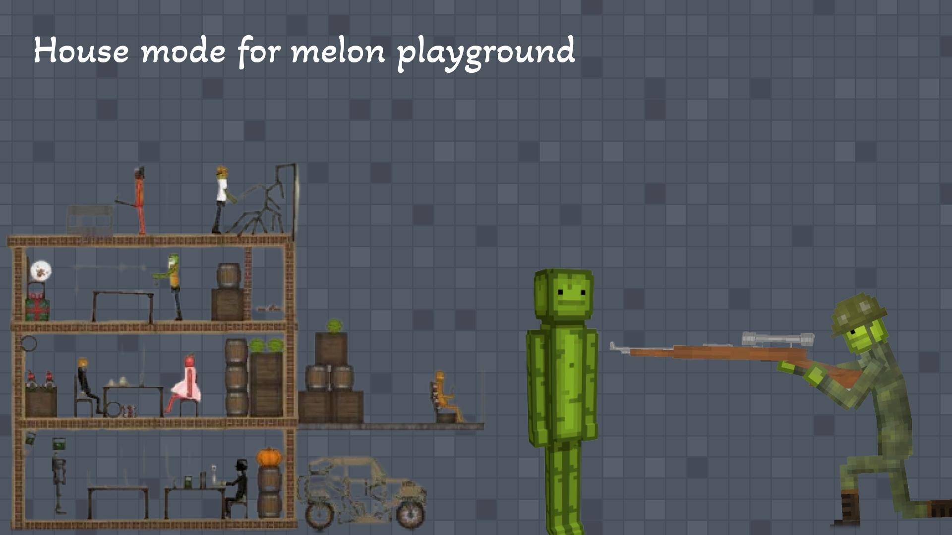 Melon Playground Physics Ragdoll Mods