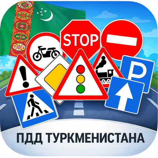 Дорожные Знаки ПДД Туркмении