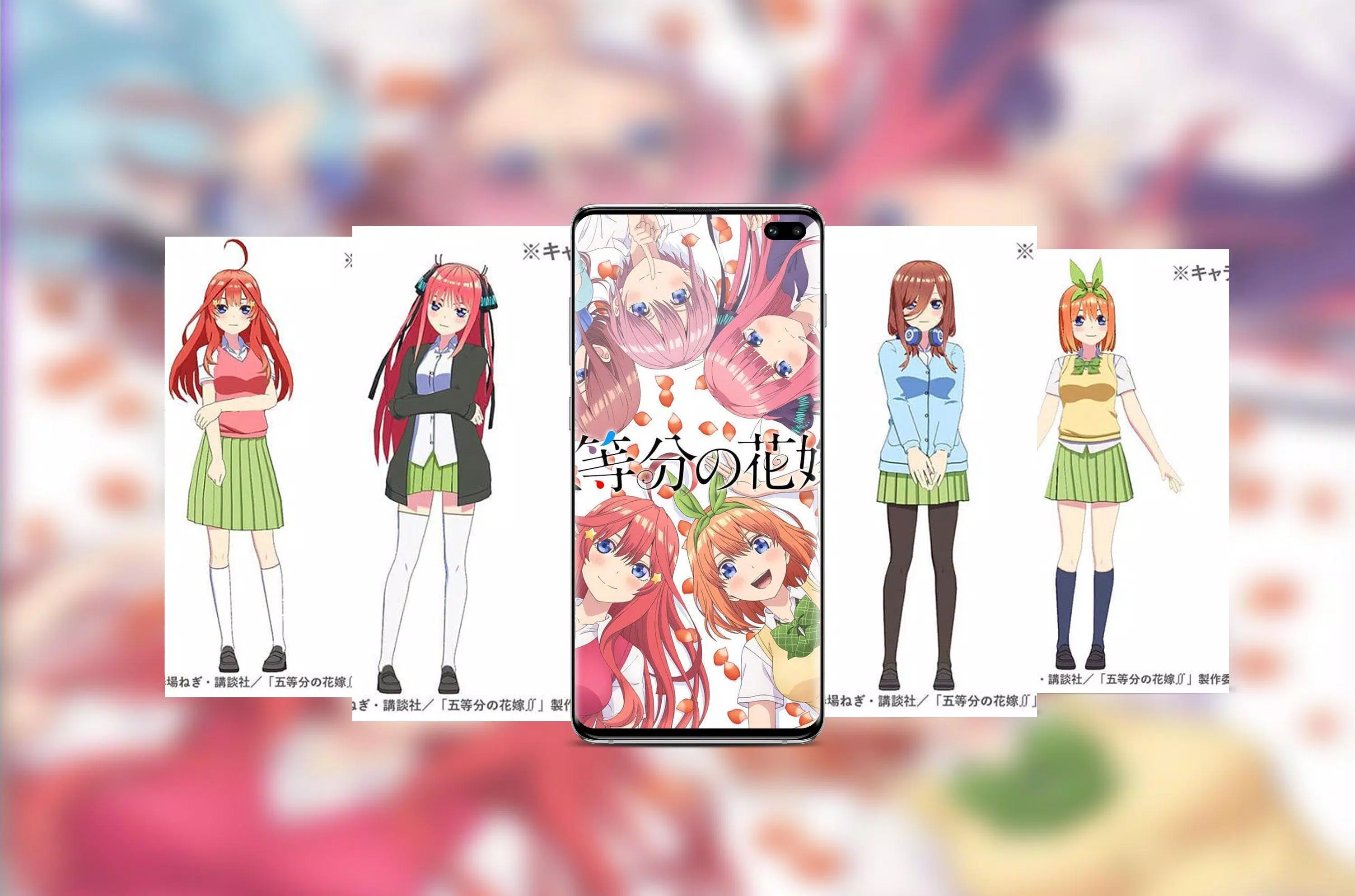 Download 五等分の花嫁the Quintessential Quintuplets Wallpaper Android On Pc