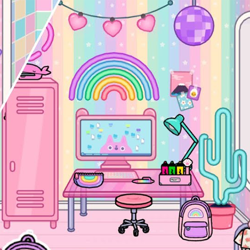 Toca Boca Rainbow House Ideas
