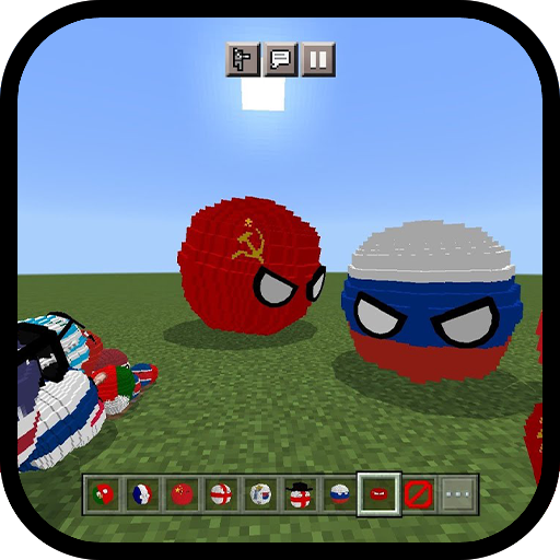 Countryballs mod For Minecraft