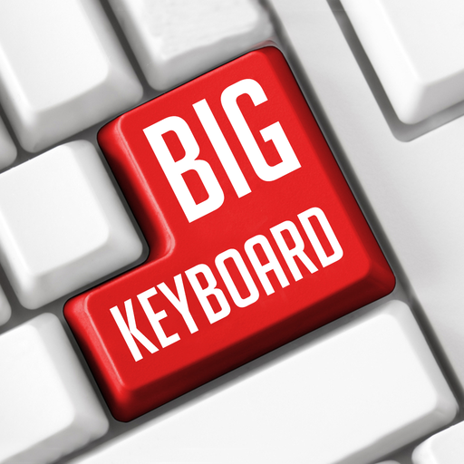 Large keyboard: Big Fonts