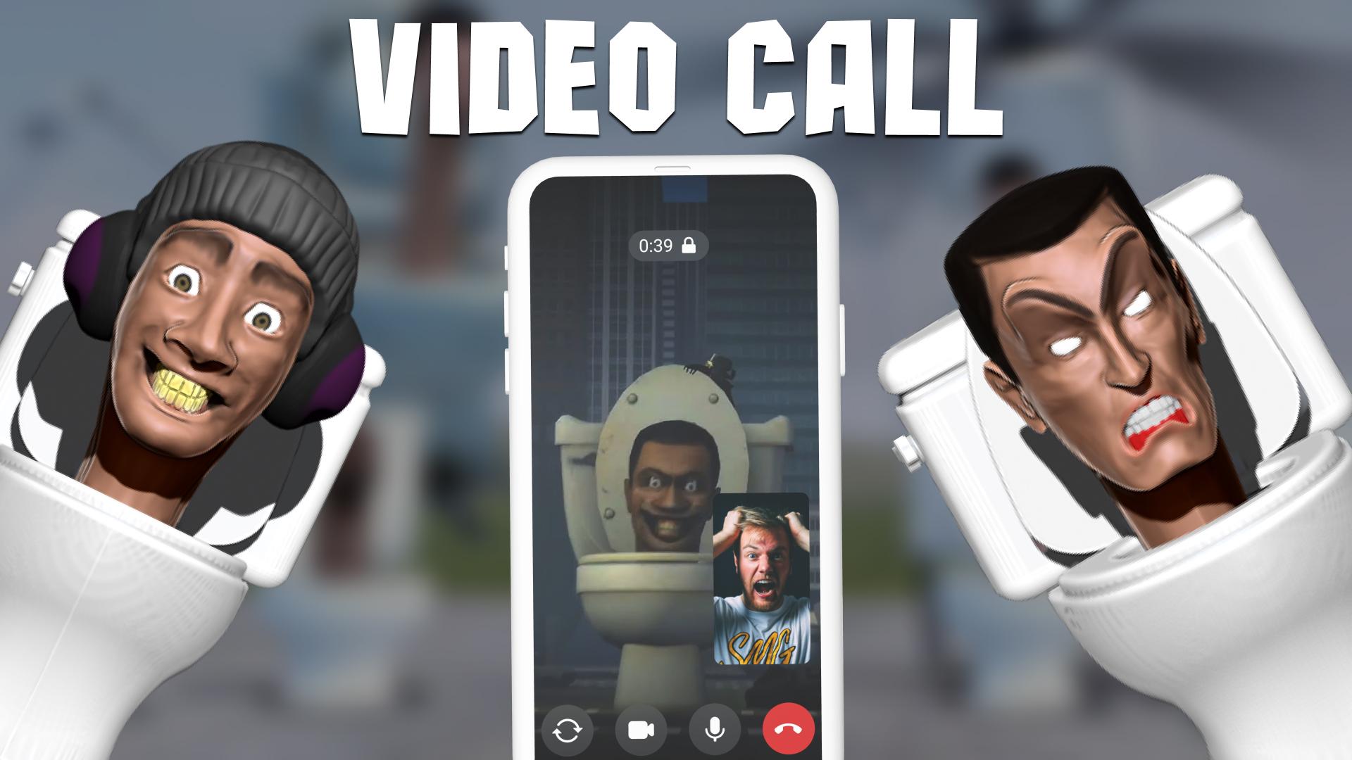 Download Fake Call Skibidi Toilet Prank android on PC