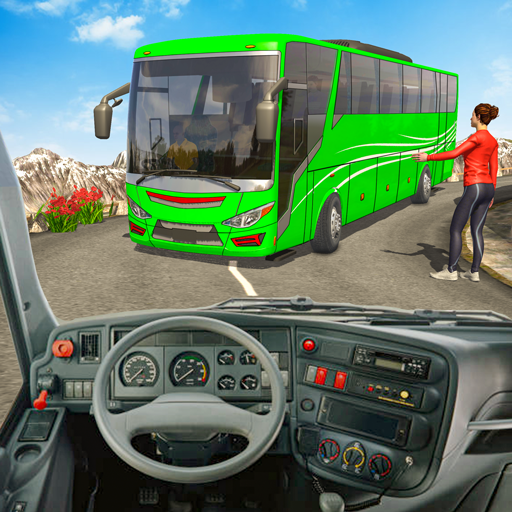 Jogo de corrida de ônibus Hill