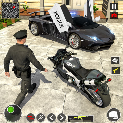 पुलिस कार चेस: पुलिस गेम