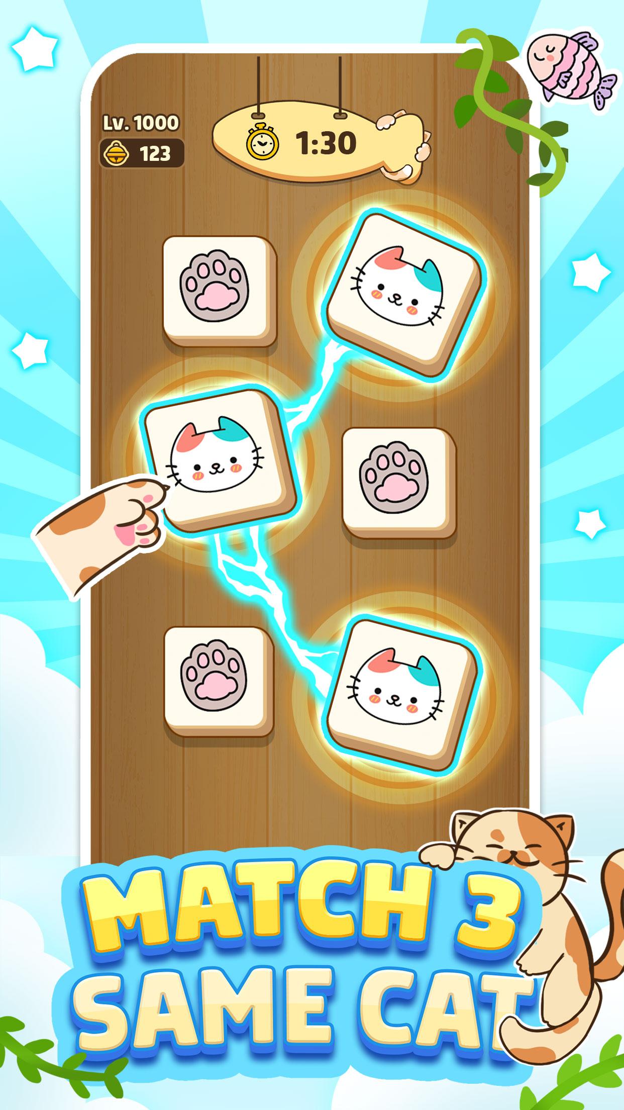 Download Cat Tile World Purrfect Match android on PC