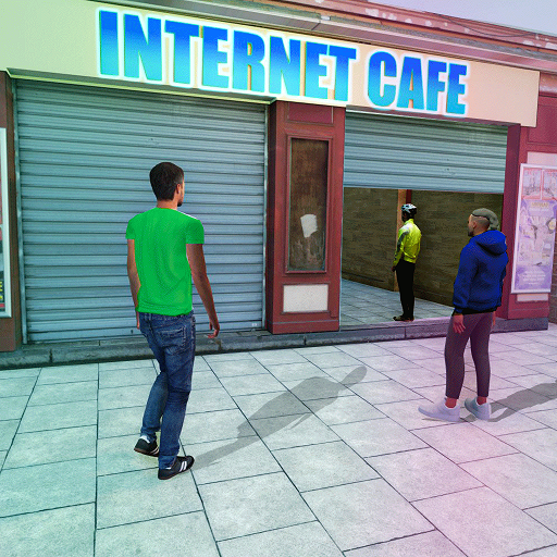 Internet Cyber ​​Cafe งานซิม