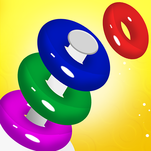 Color Hoop Stack Puzzle - Sort