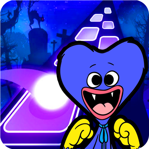 Huggy Wuggy Playtime Tiles Hop