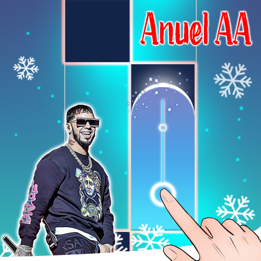 Jogo Anuel AA Piano Tiles