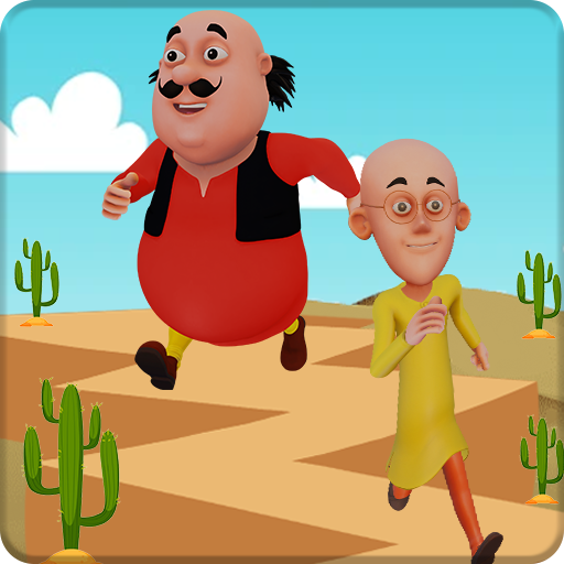 Motu Patlu Zigzag Fun Race