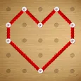 Line Puzzle Game. Connect Dots