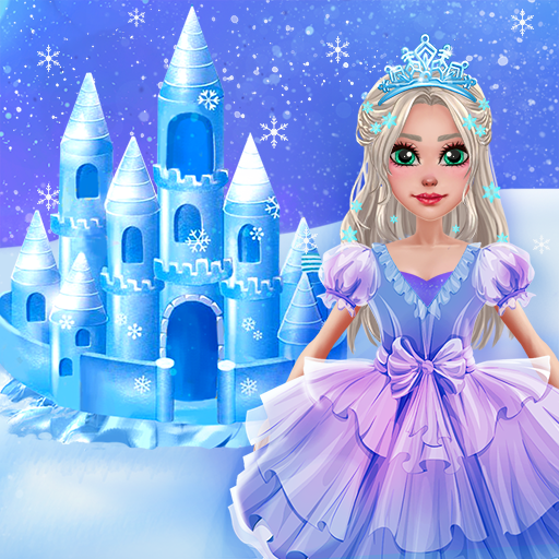 buz Prenses Oyuncak bebek ev D