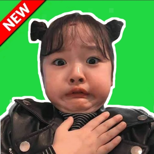 Korean Cute Baby WAStickerApps