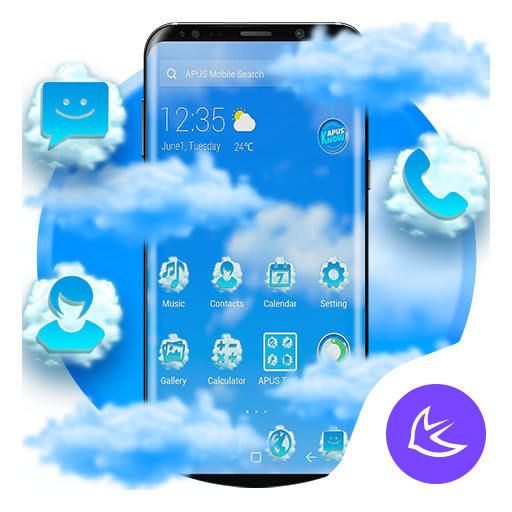 Sky APUS Launcher theme