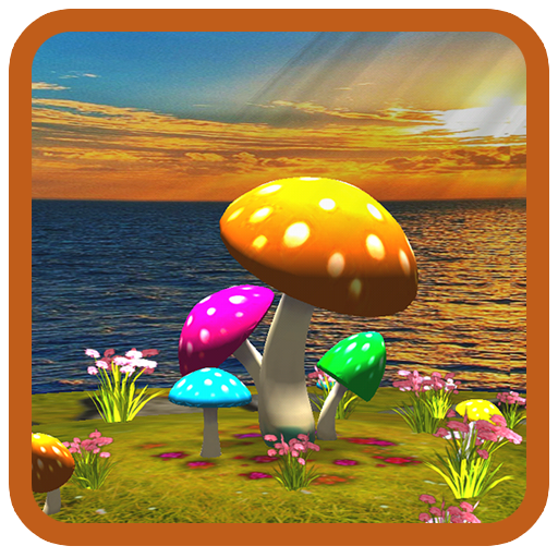 3D Mushroom-Sun Live Wallpaper