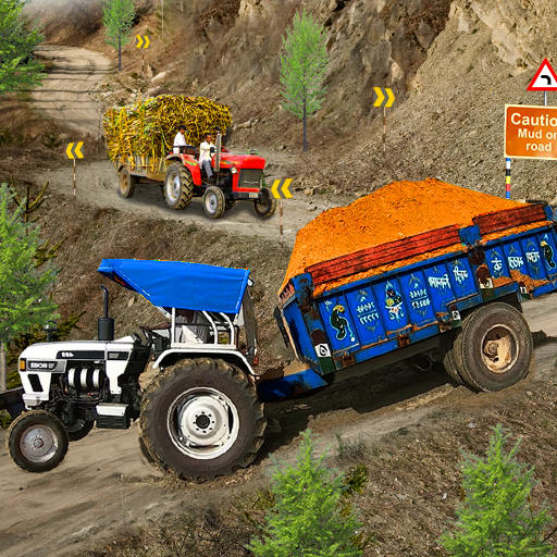 Tractor Trolley Farming Game