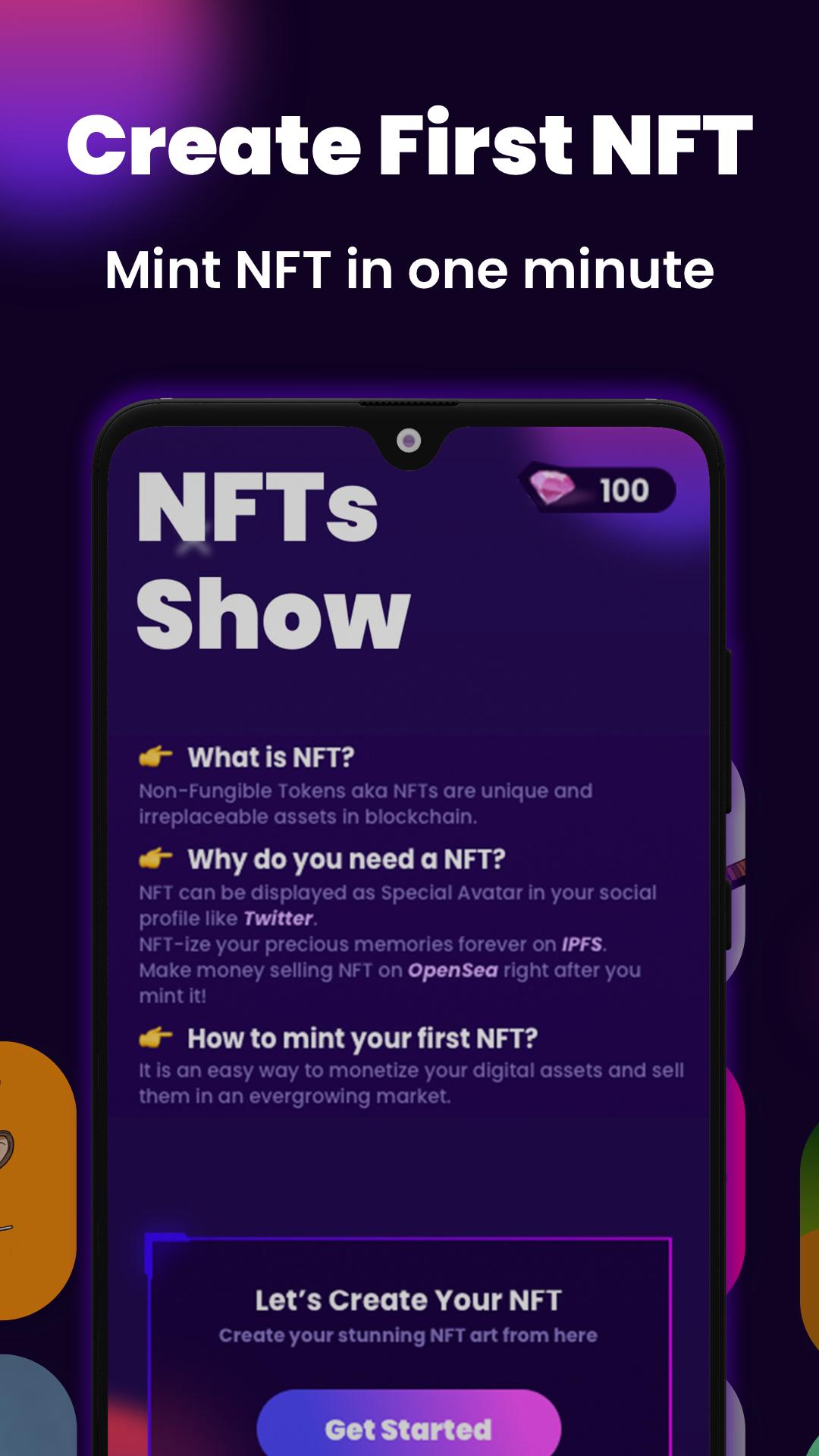 Скачать NFT Show - Creator for OpenSea на ПК | Официальный представитель  GameLoop