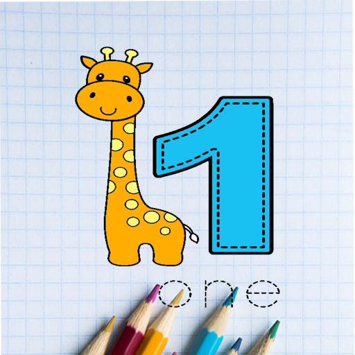 Numbers Letters Coloring Book