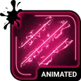 Pink Neon Keyboard & Wallpaper