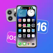 iPhone 16 Pro Max Launcher iOS