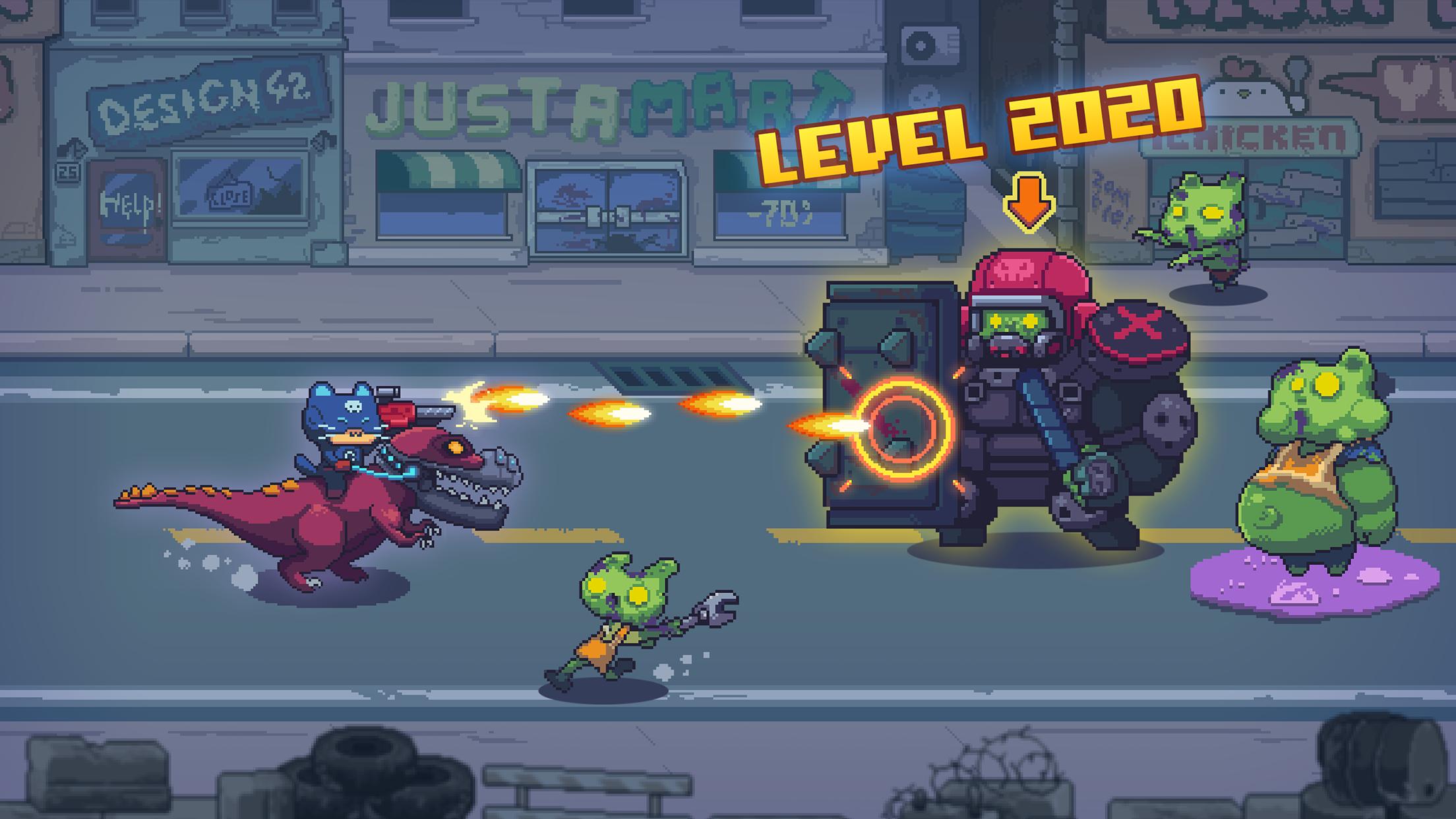 Download Cat Gunner: Super Zombie Shoot android on PC