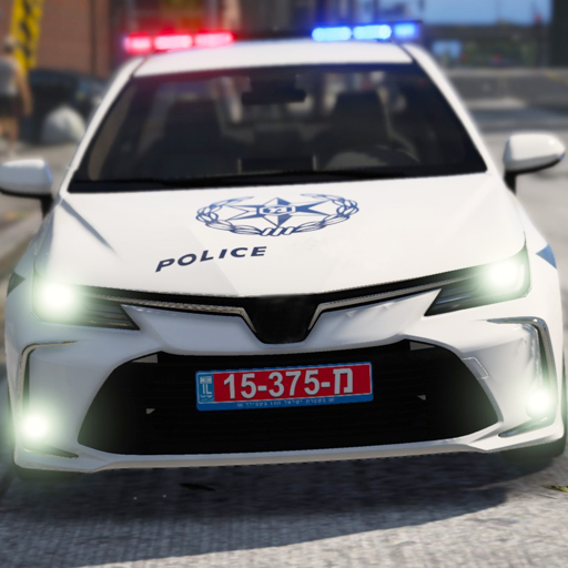 पुलिस कार ड्राइविंग सिम्युलेटर