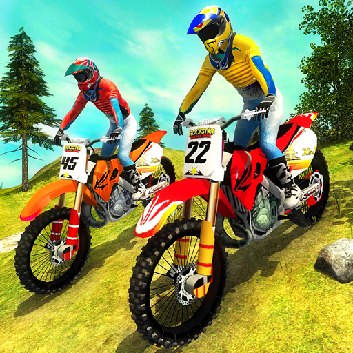 Uphill Offroad Motorbike Rider