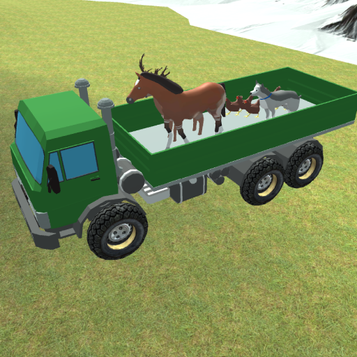 Offroad jungle animal truck 3d