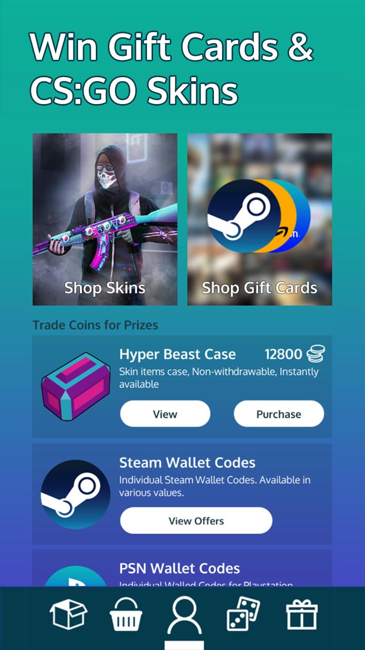 Download BitFriend - Gift Cards, CS:GO android on PC