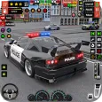 US Police Prado Parking 3D