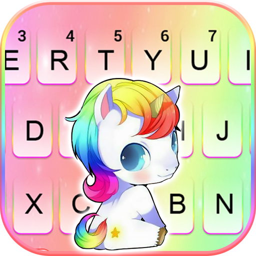 Rainbow Unicorn Baby Keyboard 