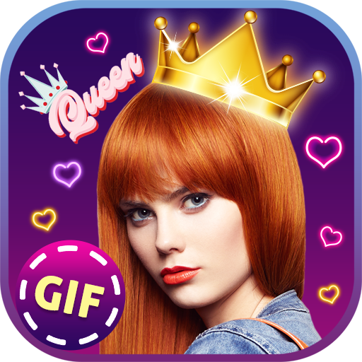 Light Crown GIF Photo Editor