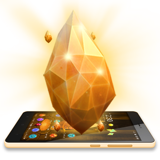 Gold Crystal Luxury 3D Theme