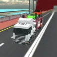 US Cargo Truck: 3D City Truck
