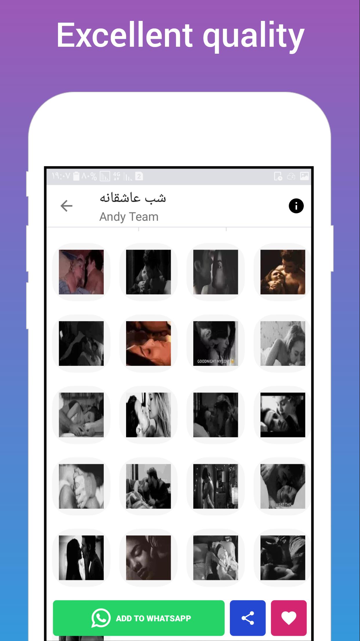 Download WASticker Cute Love Stickers android on PC