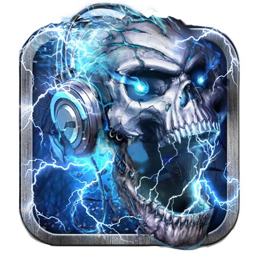 Electric Skull Live Wallpaper