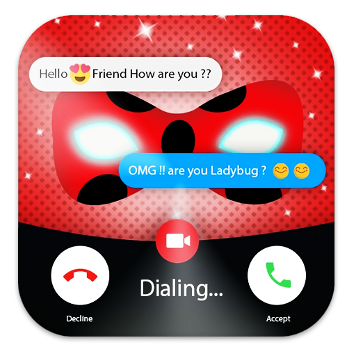 Call ladybug - Video call Lady