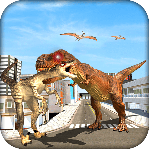 Angry Dinosaur City Rampage 3D