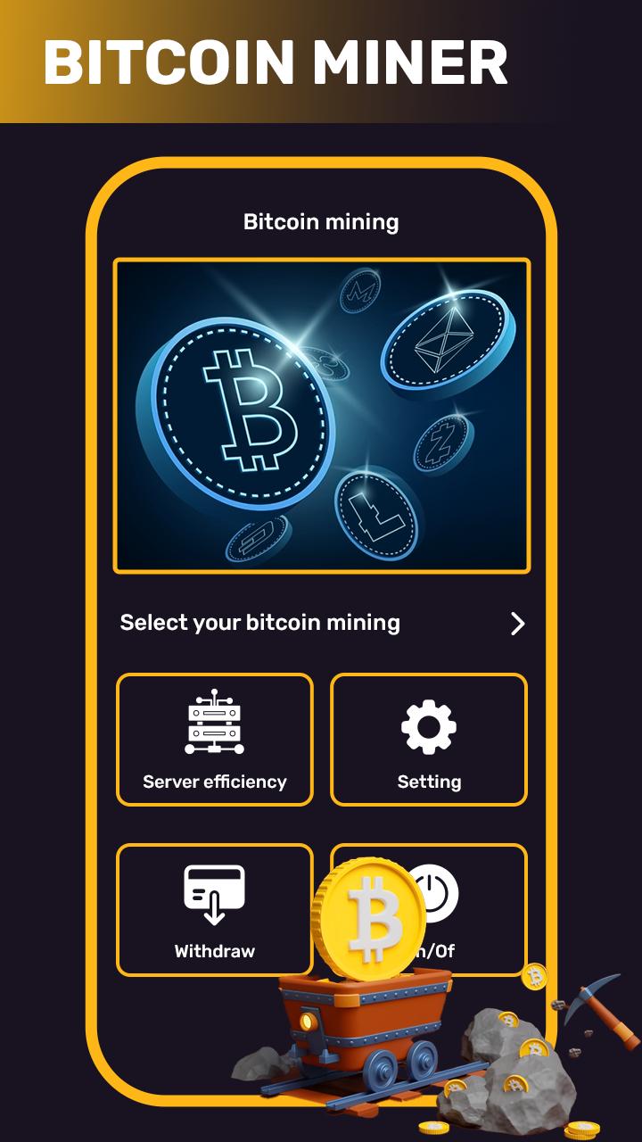 Download Bitcoin Miner - BTC Mining App android on PC