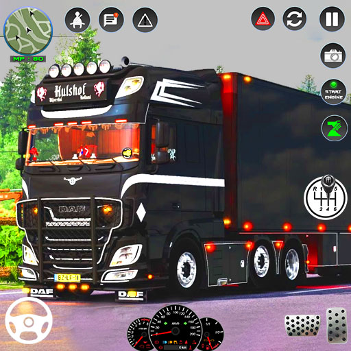 Euro Caminhão Transporte 3D