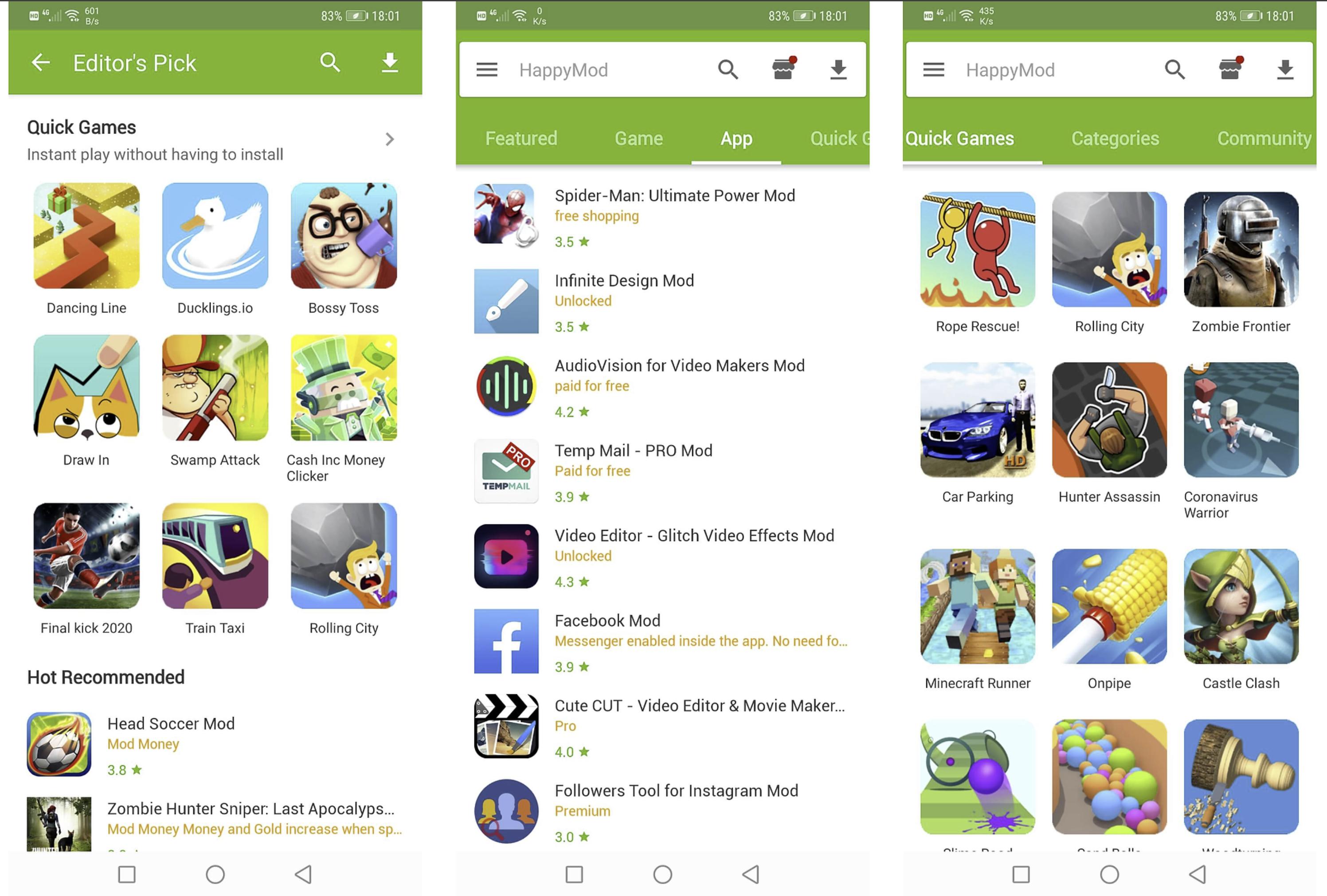 Download Happy Mod android on PC