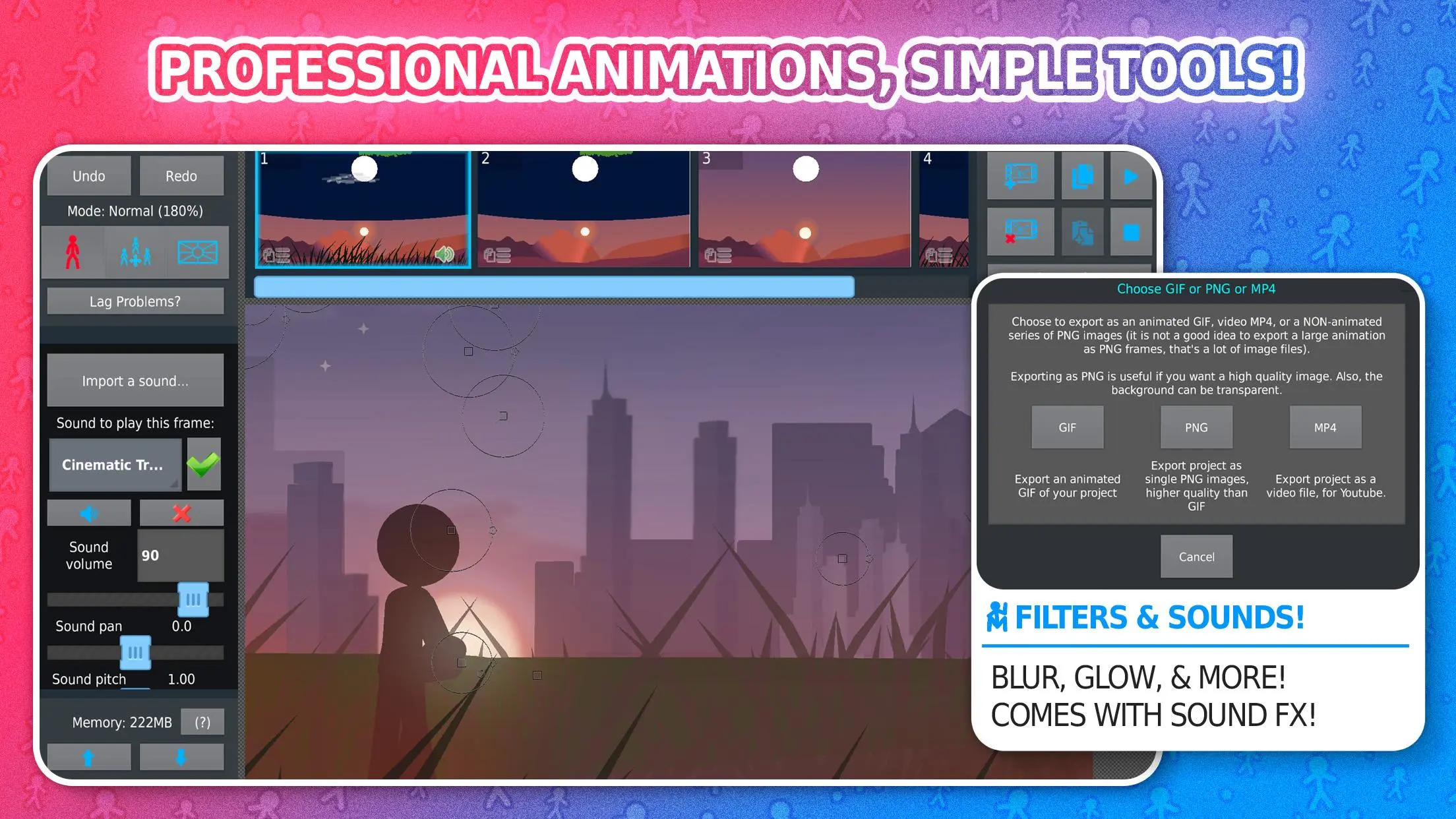 Download Stick Nodes: Stickman Animator android on PC