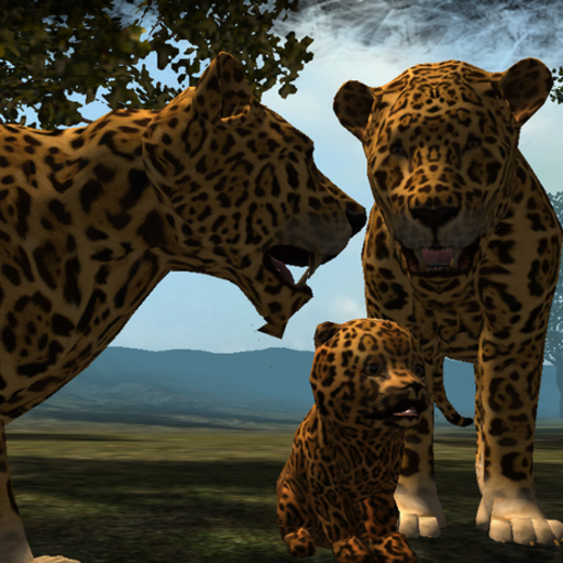 gerçek leopar simülatör