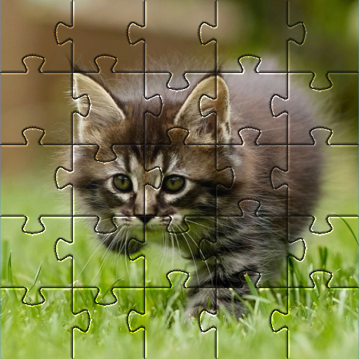 Teka-teki Jigsaw Anak Kucing