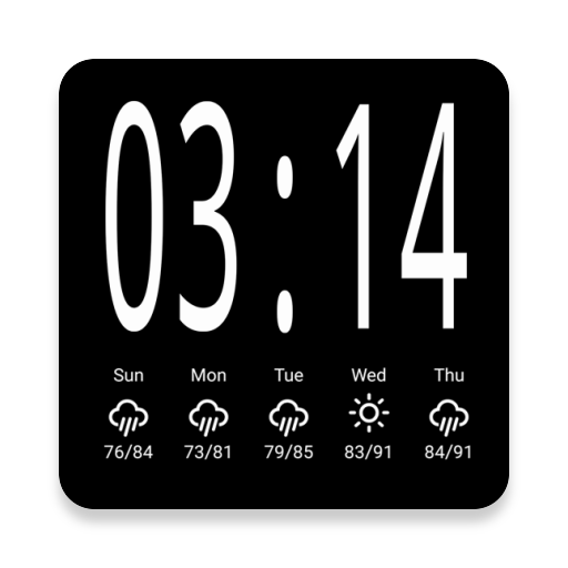 Nightstand Clock + Weather