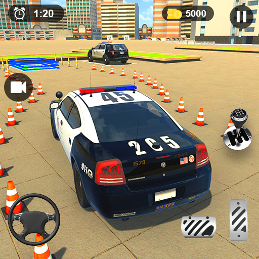 Master Parkir Mobil Polisi